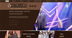 Desktop Screenshot of chocolate-entertainment.com